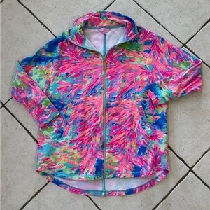Lilly Pulitzer Multicolor Zip-Up Jacket XXS